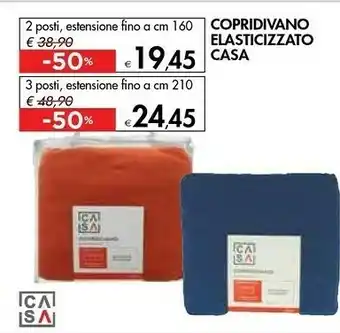 Bennet Copridivano Elasticizzato 2 Posti offerta