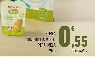 Conad Purea Con Frutta Mista Pera Mela offerta
