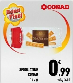 Conad Conad Sfogliatine offerta