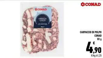 Conad Carpaccio Di Polpo offerta
