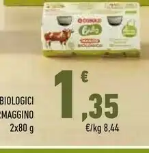 Conad Omogeneizzati Biologici Di Carne Pesce ,formaggino offerta
