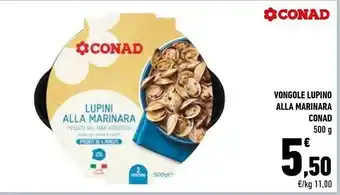 Conad Vongole Lupino Alla Marinara offerta