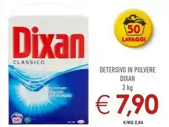 Conad City Dixan Detersivo In Polvere 3000 G offerta
