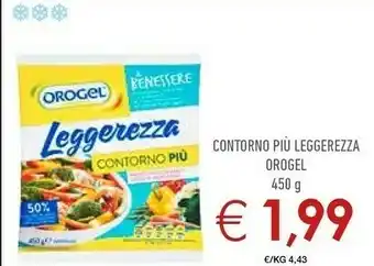 Conad City Orogel Leggerezza Contorno 450 G offerta