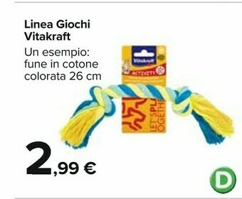 Carrefour Vitakraft Linea Giochi offerta