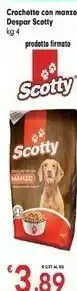 Despar Scotty Crochette Con Manzo offerta