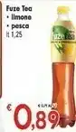 Despar Fuze Tea - Limone Con Una Nota Di Lemongrass 1250 G(ml) offerta