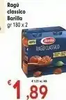 Despar Barilla Ragu Classico offerta