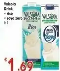 Despar Valsoia Drink Riso /soya Zero Zuccheri offerta