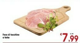Despar Fesa Di Tacchino A Fette offerta