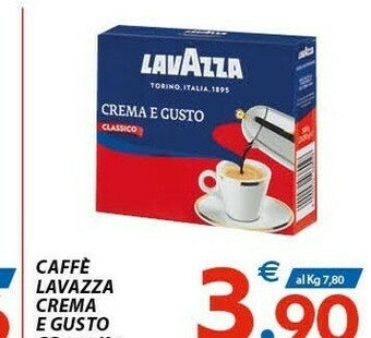 Vivo Supermercati Lavazza Crema E Gusto Dolce 500 G(ml) offerta