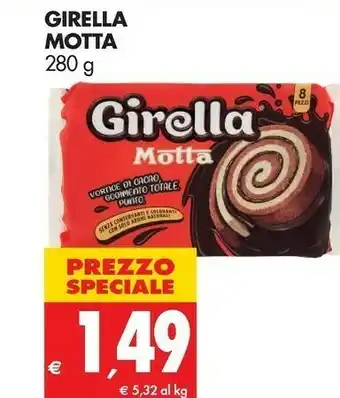 Tigros Motta Merendine offerta