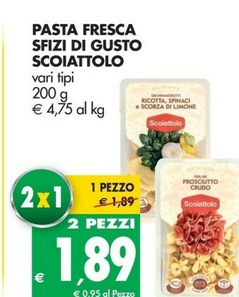 Tigros Scoiattolo Pasta ripiena offerta
