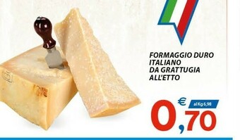 Vivo Supermercati Formaggio Duro Italiano Da Grattugia offerta