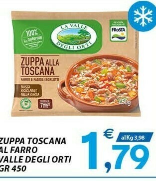 Vivo Supermercati La Valle degli Orti Zuppa Toscana Al Farro offerta