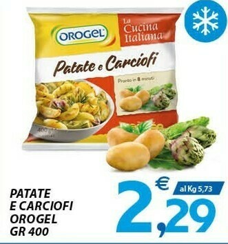 Orogel Patate E Carciofi La Cucina Italiana