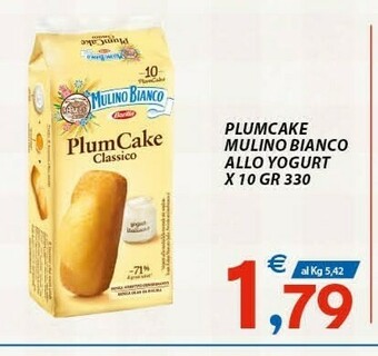 Vivo Supermercati Mulino Bianco PlumCake Classico 330 G(ml) offerta