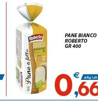 Vivo Supermercati Roberto - Pane Bianco 400 G(ml) offerta