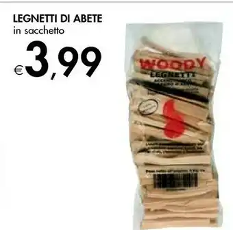 Bennet Legnetti Di Abete In Sacchetto offerta