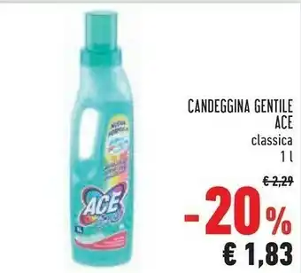 Conad Ace Candeggina Gentile Classica 1000 Ml offerta