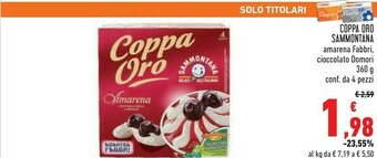 Conad Sammontana Coppa Oro offerta