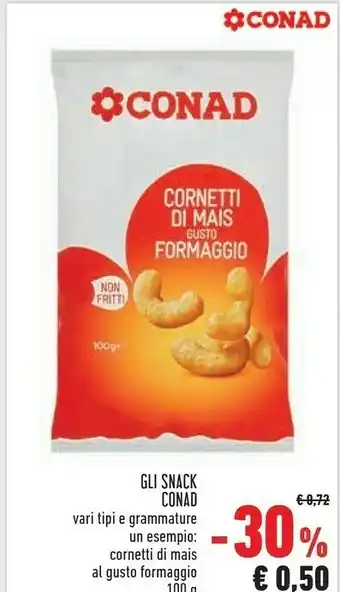 Conad Conad Gli Snack offerta