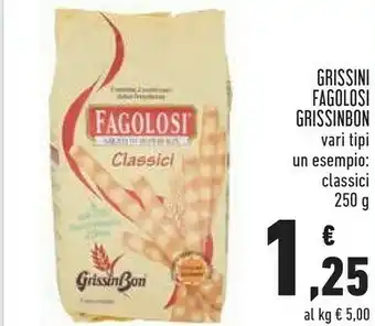 Conad Grissin bon Grissini Fagolosi offerta
