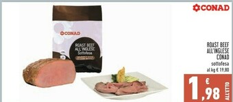 Conad Conad Roast Beef All'inglese offerta