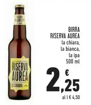 Riserva Aurea Birra
