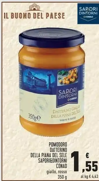 Conad Conad - Passata Di Datterino Rosso Dalla Piana Del Sele Sapori E Dintorni 350 G(ml) offerta