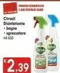 Despar Citrosil Disinfettante Sgrassatore 650ml offerta