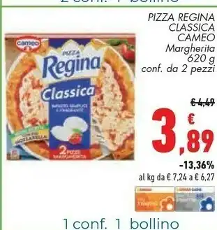 Conad Cameo Pizza Regina Classica Margherita offerta