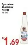 Despar Chanteclair Sgrassatore Ricarica offerta