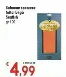 Despar Sea fish Salmone Scozzese Fetta Lunga 100 Gr offerta