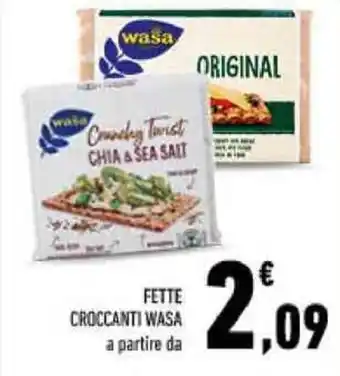 Conad FETTE CROCCANTI WASA offerta