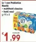 Despar Nestlè Lc1 Con Probiotico Multifrutti Classico/ Frutti Rossi offerta