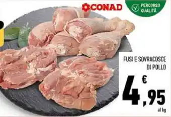 Conad FUSI E SOVRACOSCE DI POLLO offerta