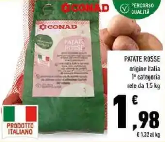 Conad PATATE ROSSE 1,5 kg offerta