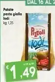 Despar Pizzoli Patate Pasta Gialla Iodi offerta