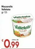 Despar Vallelata Mozzarella offerta