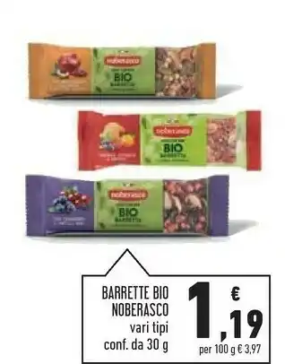 Conad Superstore Noberasco Anacardi Bio 30 G(ml) offerta