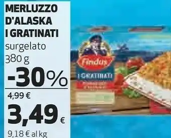 Coop Findus I Gratinati Merluzzo D'Alaska Con Patate E Rosmarino 380 G(ml) offerta