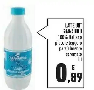 Conad Superstore Granarolo Piacere Leggero Latte UHT Parzialmente Scremato 1000 G(ml) offerta