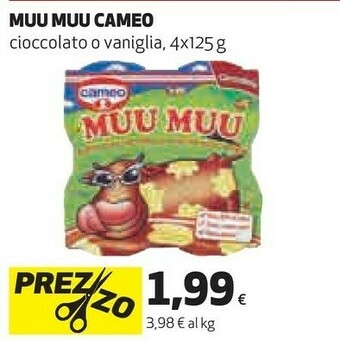 Coop Cameo Muu Muu Vaniglia 500 G(ml) offerta