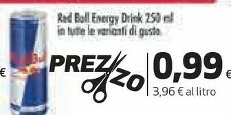 Coop Red bull Red Bull - Red Bull Energy Drink 250 g(ml) offerta