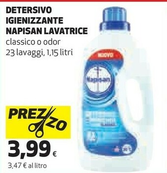 Coop Napisan Detersivo Igienizzante Lavatrice offerta