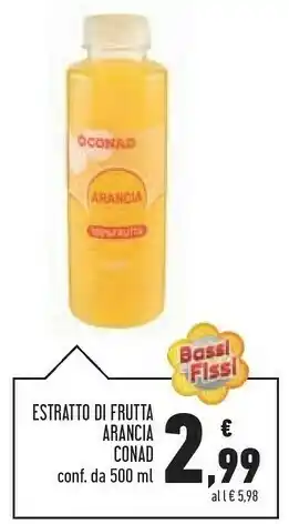 Conad Superstore Conad Estratto Di Frutta Arancia offerta
