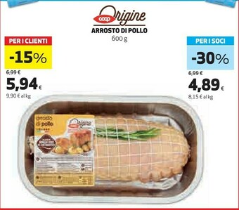 Coop Coop Arrosto Di Pollo offerta