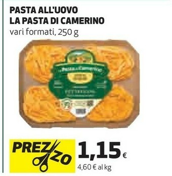 Coop La Pasta Di Camerino - Rustiche All'Uovo 250 G(ml) offerta