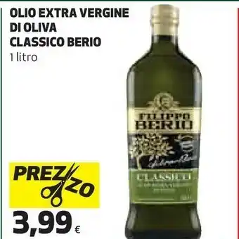 Coop Filippo berio Olio Extra Vergine Di Oliva Classico offerta